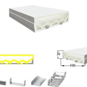 100*30 Silicone Neon Tube Flex Strip LWTG10030-1