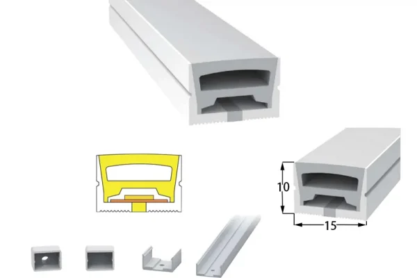 15*10 Silicone Neon Tube Flex Strip LWTG1510-1