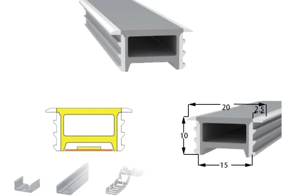 15*10 Silicone Neon Tube Flex Strip LWTG1510-2