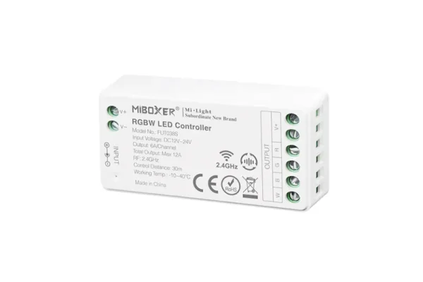 2.4G RGBW light strip controller