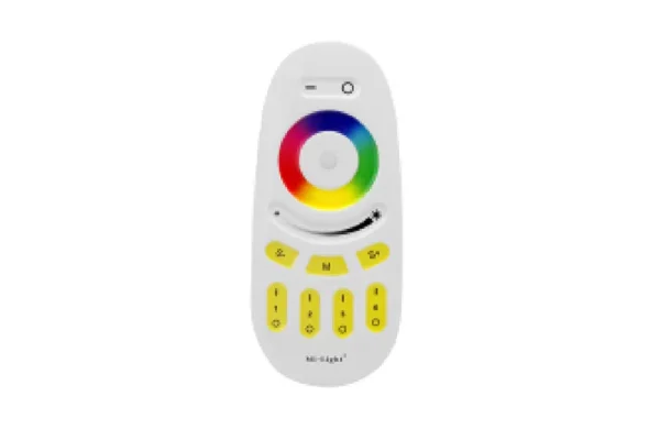 Grouped full touch RGBW remote control