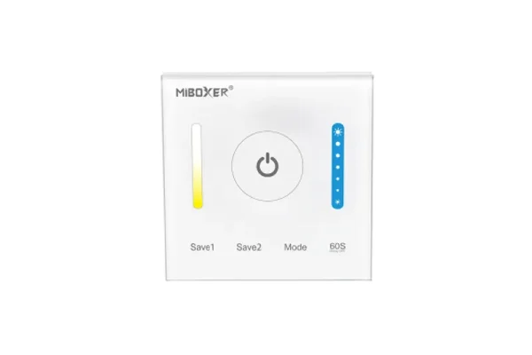 Touch brightness panel controller