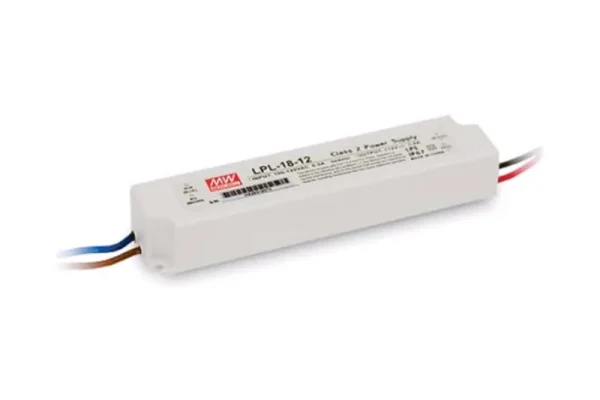 18W Meanwell Power Supply for Led Strips (waterproof)