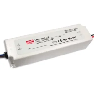 100W Meanwell Power Supply for Led Strips (waterproof)