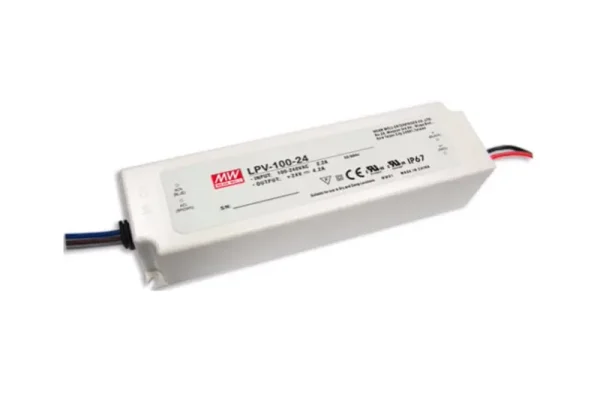 100W Meanwell Power Supply for Led Strips (waterproof)